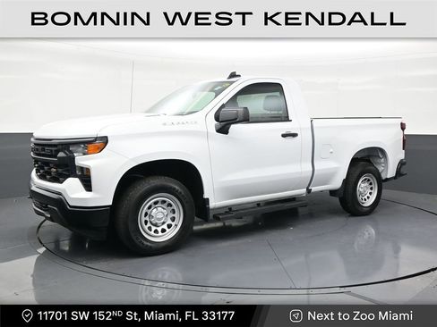 Used 2025 Chevrolet Silverado 1500 W/T w/ WT Value Package RWD image 1