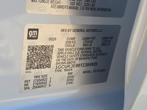 New 2026 Chevrolet Silverado 1500 High Country AWD/4WD image 35
