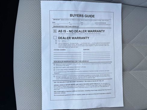 Certified 2025 BMW X5 xDrive40i w/ Premium Package image 30