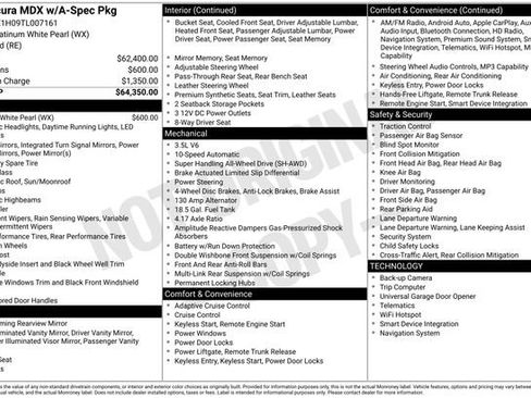 New 2026 Acura MDX A-Spec image 18