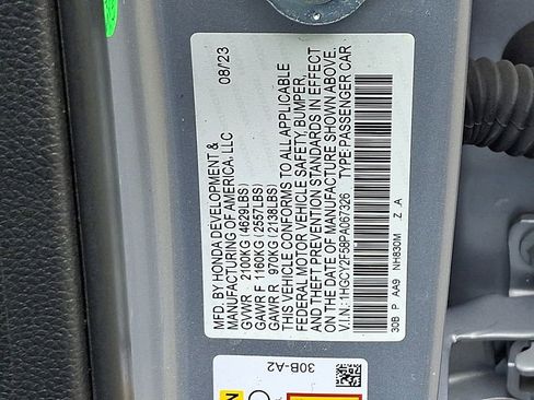 Certified 2023 Honda Accord Sport image 27