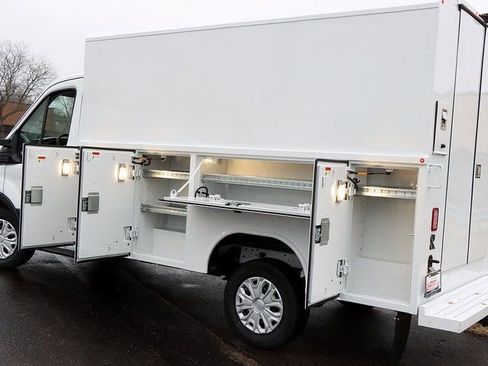 Used 2024 Ford Transit 350 EcoBoost Reading CSV Aluminum w/ Interior Upgrade Package image 19