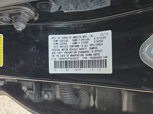 Used 2015 Honda Accord EX-L image 34