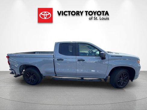 Used 2025 Chevrolet Silverado 1500 Custom w/ Turbomax Blackout Package AWD/4WD image 2