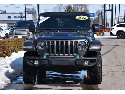 Used 2022 Jeep Wrangler Unlimited Rubicon 4xe w/ Steel Bumper Group image 8