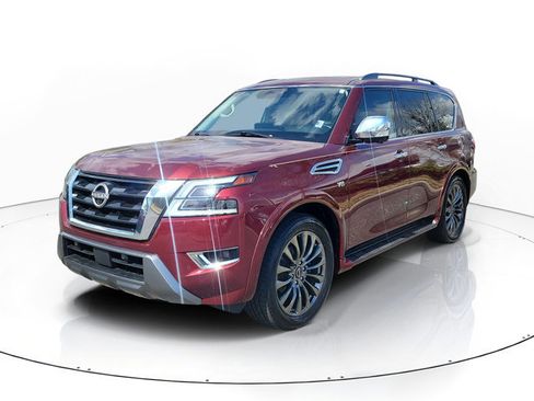 Used 2021 Nissan Armada Platinum w/ Captain's Chairs Package image 4