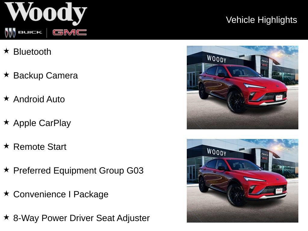 New 2026 Buick Envista Sport Touring w/ Convenience I Package FWD image 2