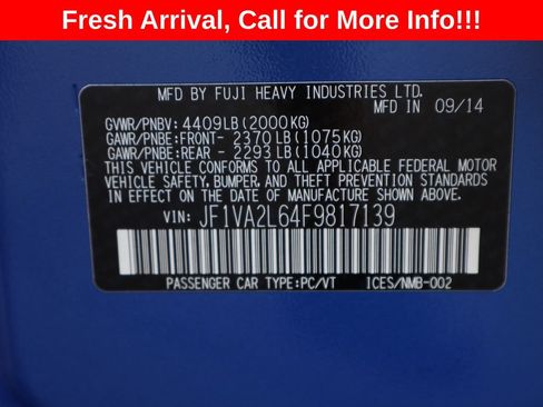Used 2015 Subaru WRX STI AWD/4WD image 34
