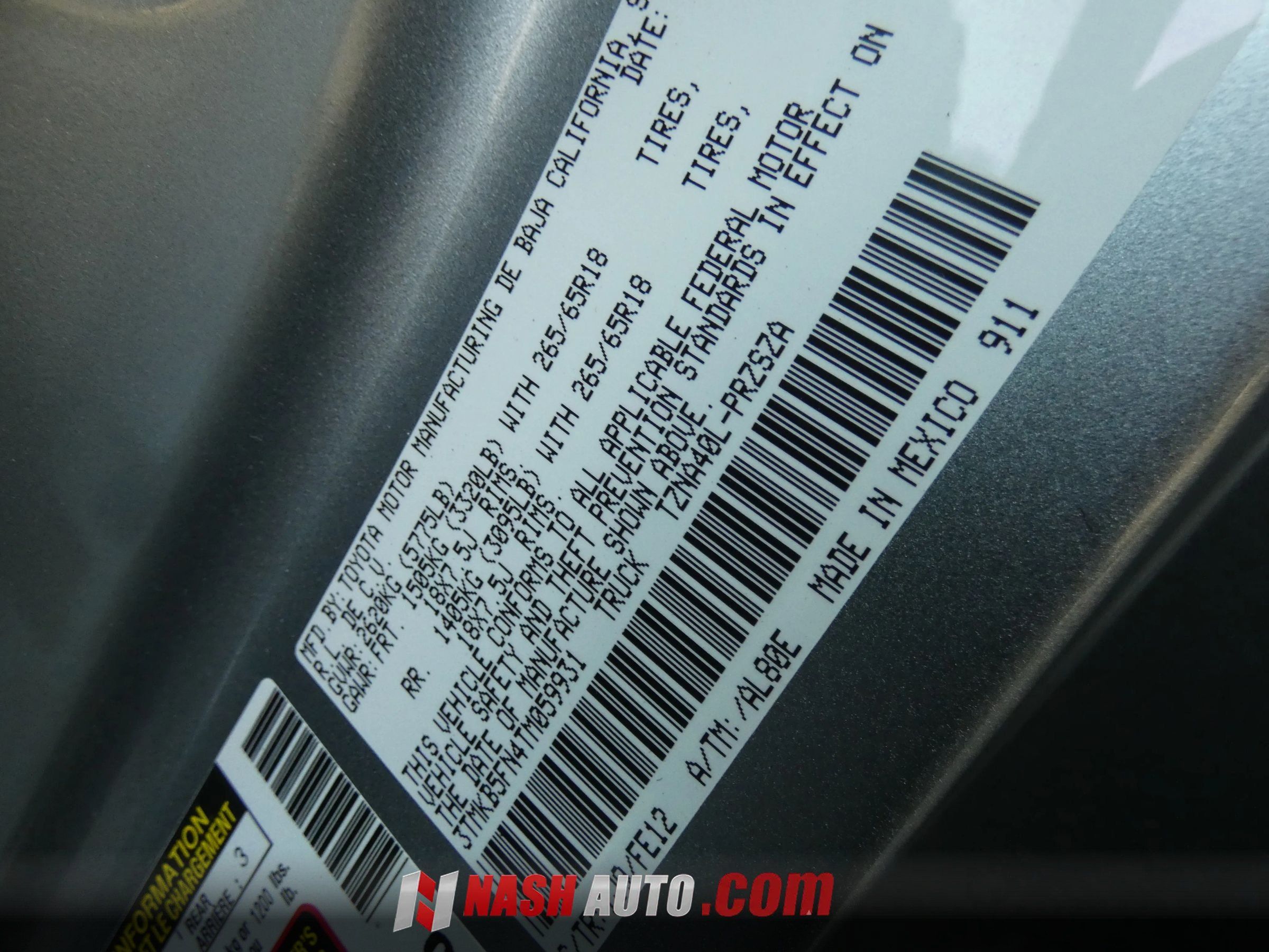 Used 2026 Toyota Tacoma TRD Sport RWD image 66