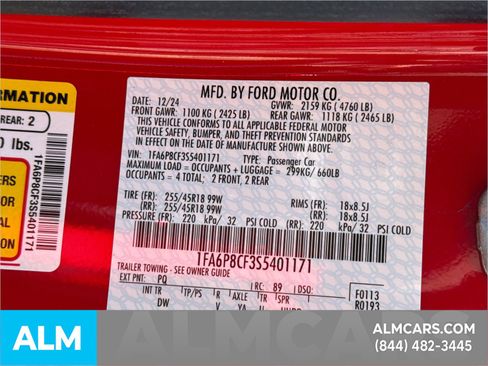 Certified 2025 Ford Mustang GT image 33