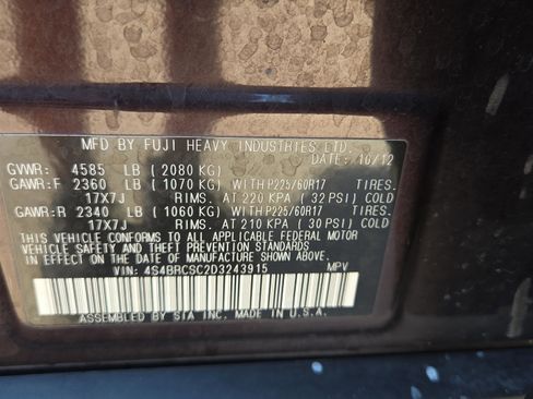 Used 2013 Subaru Outback 2.5i Limited w/ Special Appearance Pkg image 26