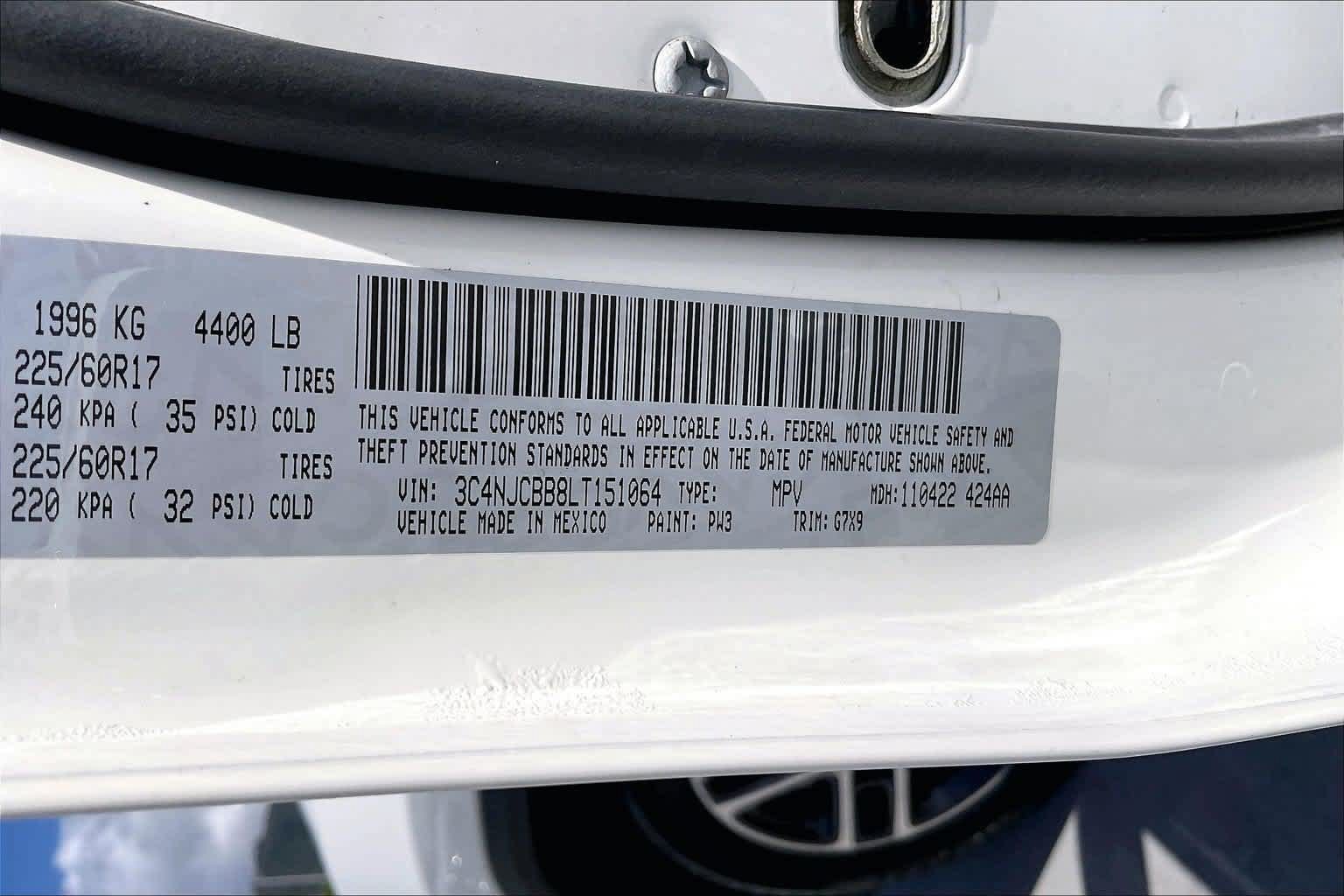 Used 2020 Jeep Compass Latitude w/ Safety & Security Group FWD image 20