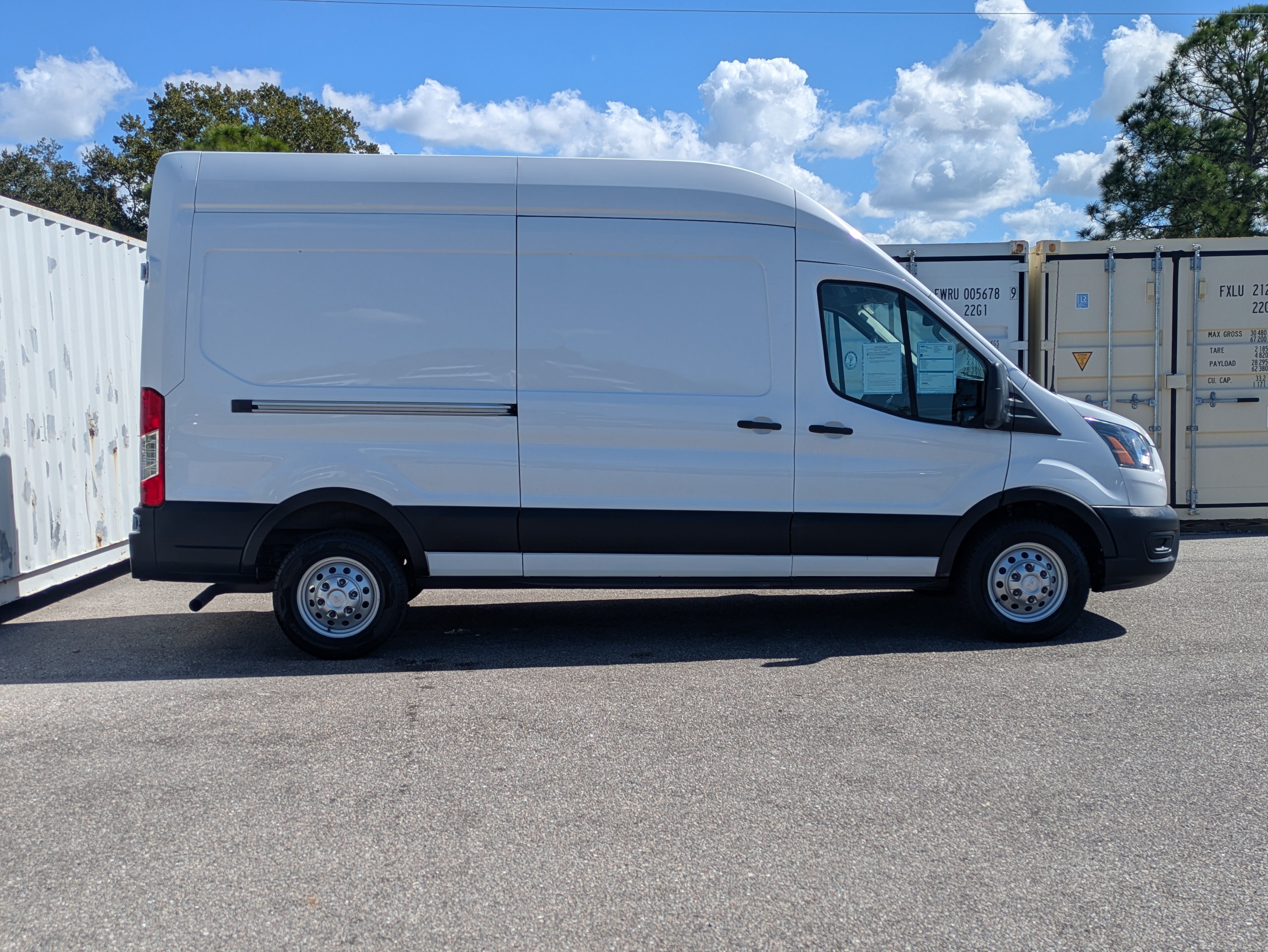 Certified 2023 Ford Transit 250 148 High Roof AWD image 1