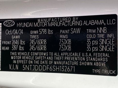 New 2025 Hyundai Santa Cruz XRT image 39