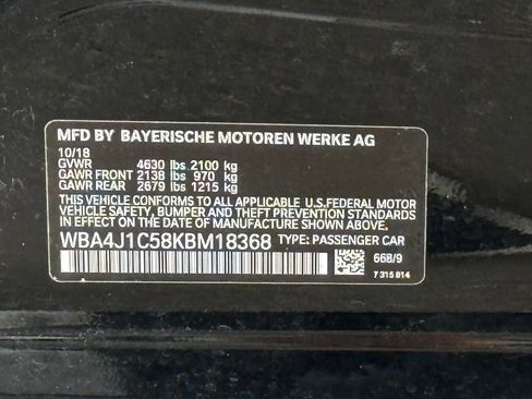 Used 2019 BMW 430i Gran Coupe 430i Gran Coupe Sedan 4D w/ Convenience Package image 29