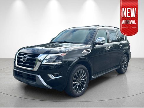 Used 2024 Nissan Armada Platinum w/ Captain's Chairs Package AWD/4WD image 1