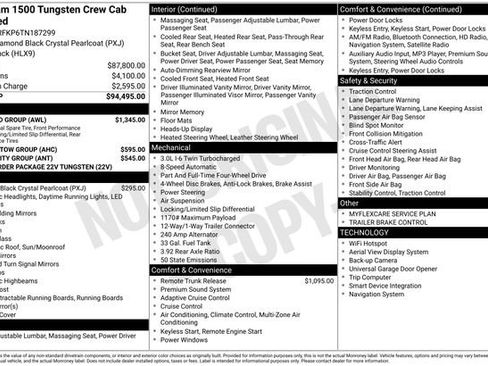 New 2026 RAM 1500 Tungsten w/ Off Road Group image 31