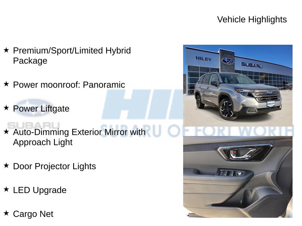 New 2026 Subaru Forester Touring AWD/4WD image 5