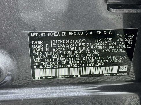 Used 2024 Honda HR-V LX image 52