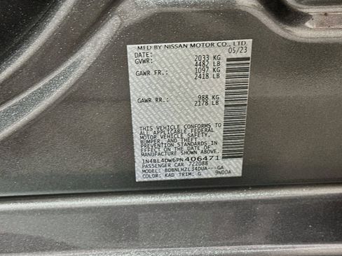 Used 2023 Nissan Altima 2.5 SV AWD/4WD image 12
