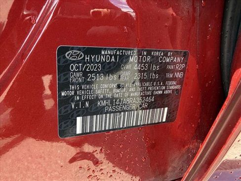 Certified 2024 Hyundai Sonata SEL w/ Convenience Package FWD image 22