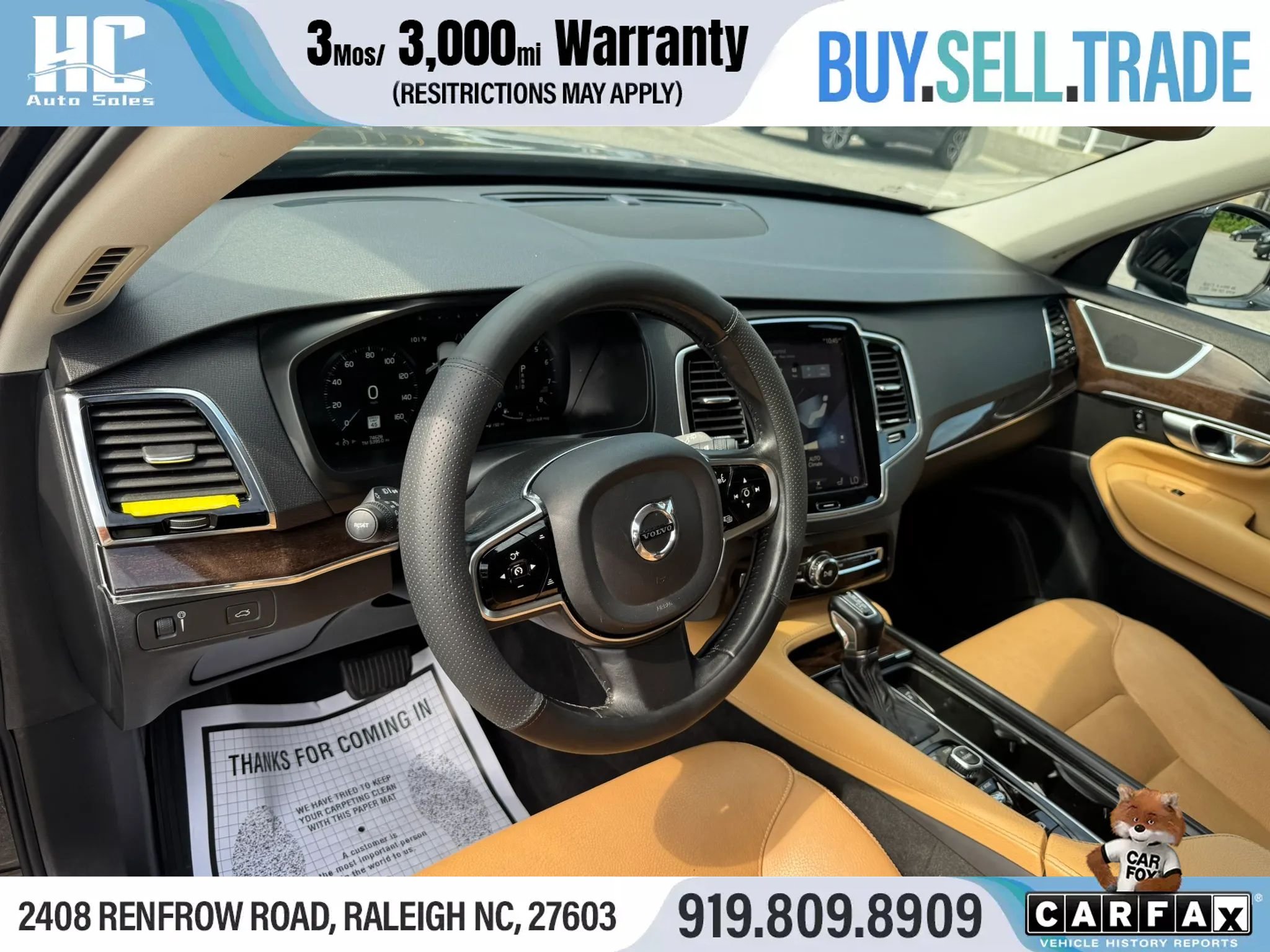 Used 2016 Volvo XC90 T6 Momentum w/ Momentum Plus Package AWD/4WD image 13
