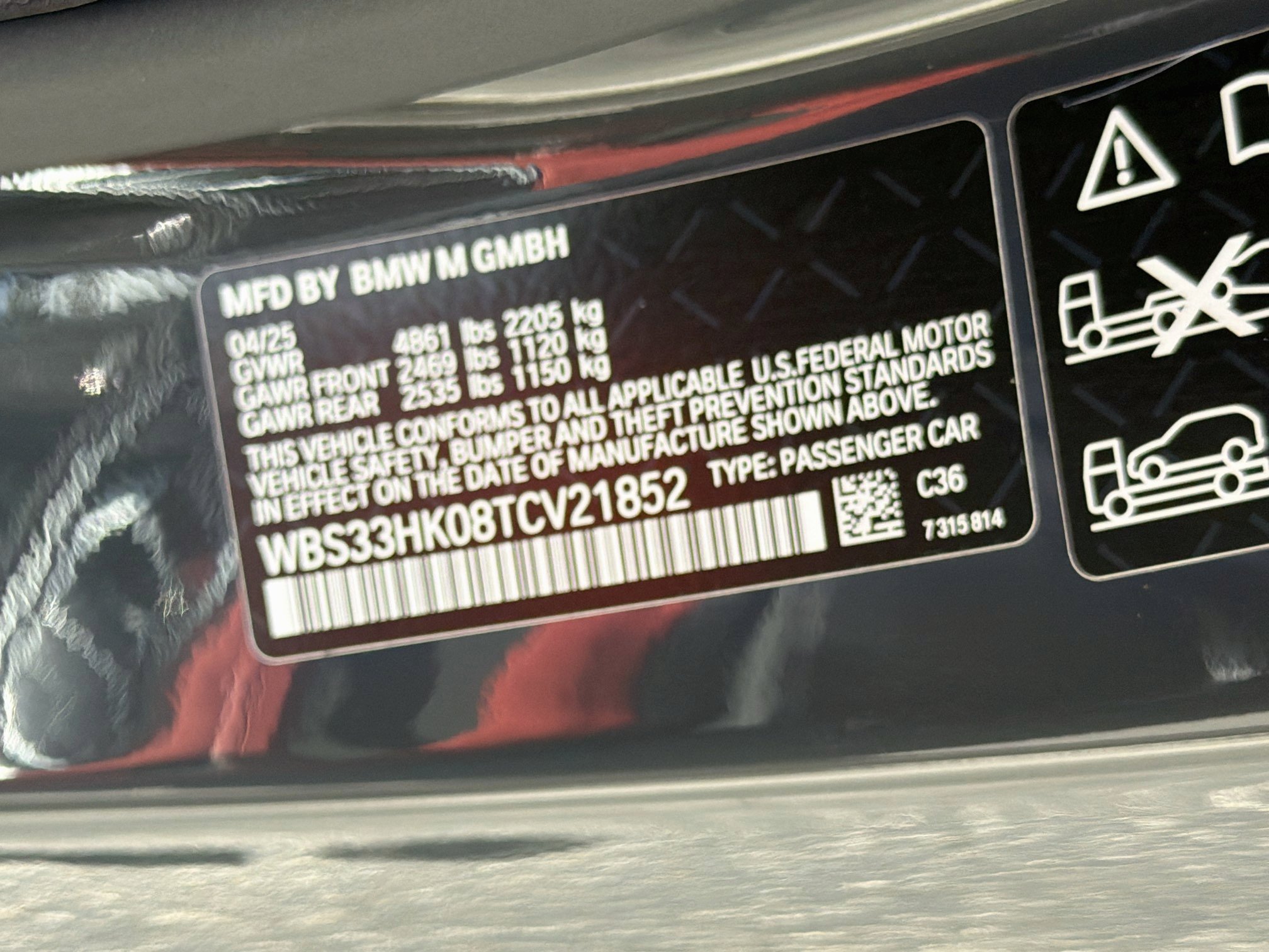 Used 2026 BMW M4 xDrive Competition AWD/4WD image 44