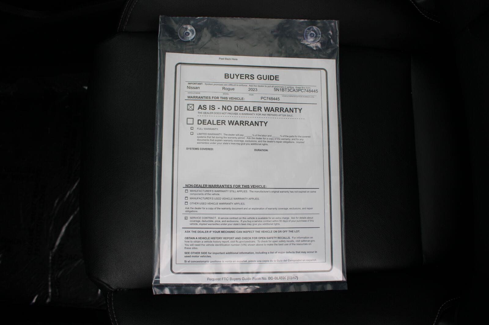 Used 2023 Nissan Rogue SL w/ SL Premium Package FWD image 52