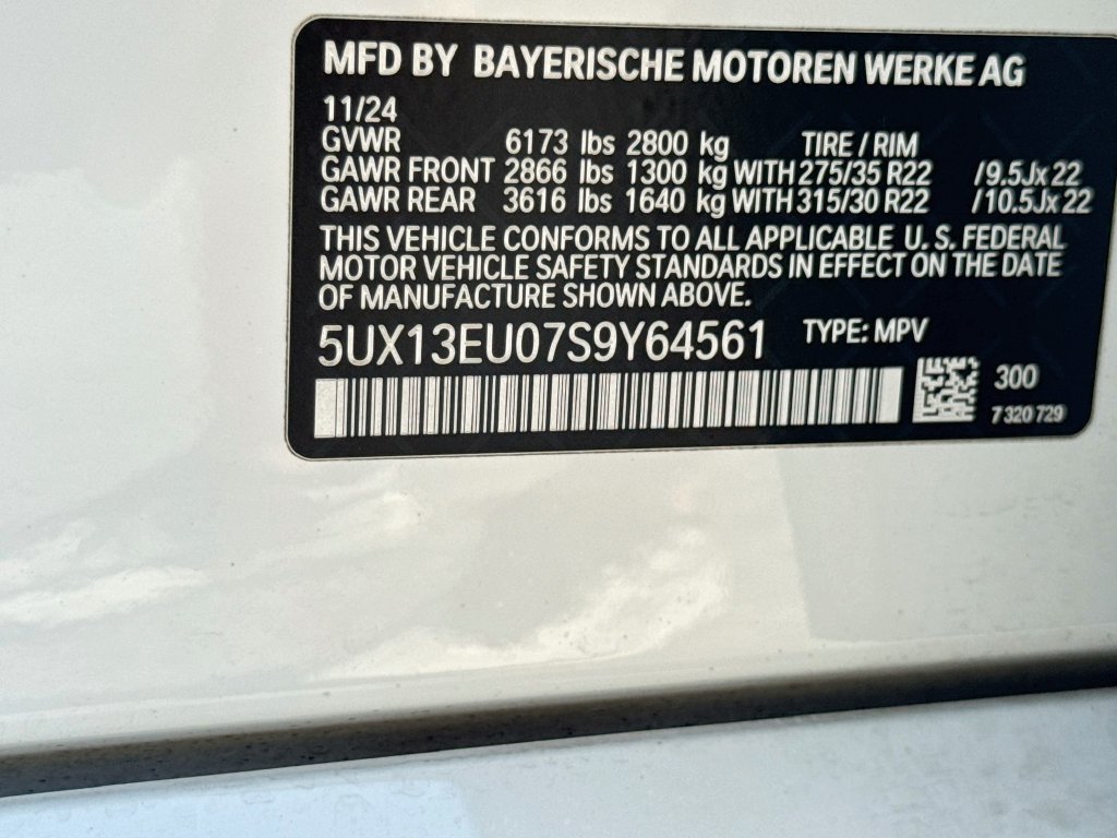 Used 2025 BMW X5 sDrive40i w/ M Sport Package RWD image 37