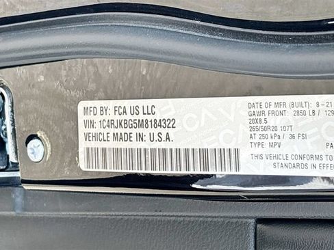 Used 2021 Jeep Grand Cherokee L Limited AWD/4WD image 35