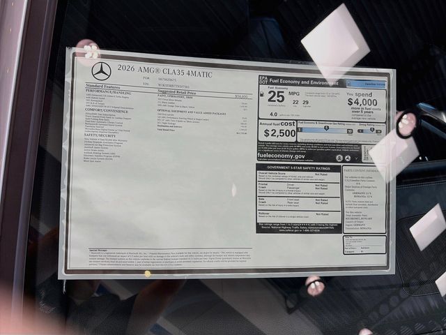 New 2026 Mercedes-Benz CLA 35 AMG 4MATIC image 36