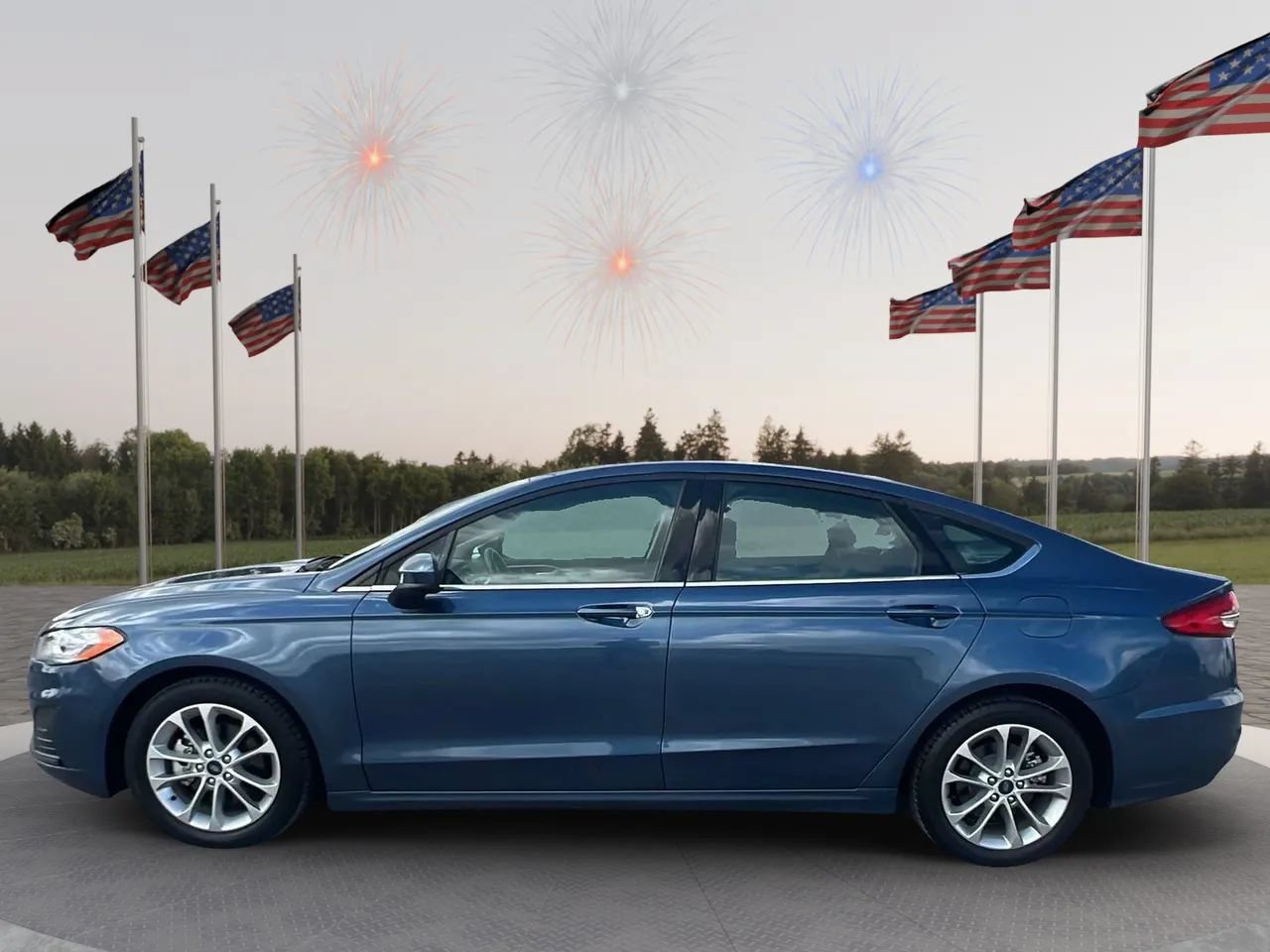 Used 2019 Ford Fusion SE FWD image 4