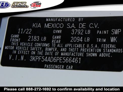 Used 2023 Kia Forte GT-Line w/ GT-Line Premium Package FWD image 22