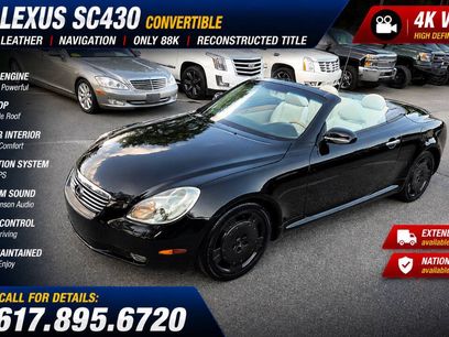 Used 2003 Lexus SC 430 Convertible