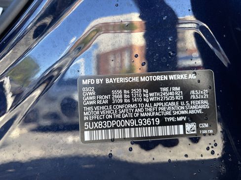 Used 2022 BMW X3 M40i w/ Premium Package image 31