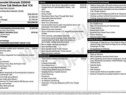 Used 2022 Chevrolet Silverado 2500 Custom w/ Custom Convenience Package AWD/4WD image 6