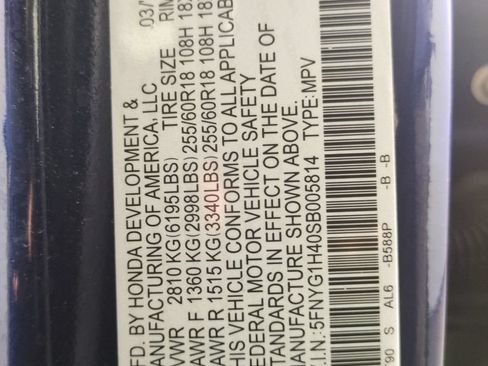 Certified 2025 Honda Pilot EX-L image 32
