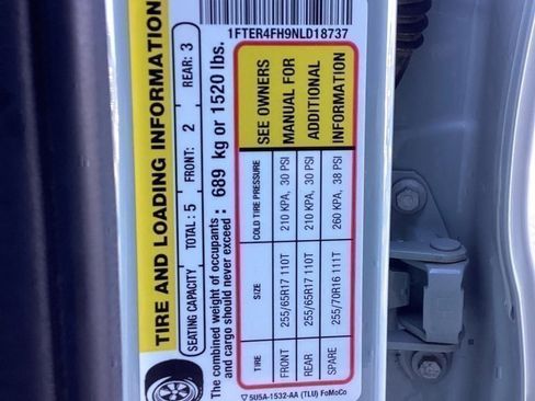 Used 2022 Ford Ranger XLT w/ Equipment Group 301A Mid image 61