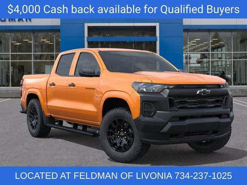 New 2026 Chevrolet Colorado W/T w/ WT Custom Package AWD/4WD image 9