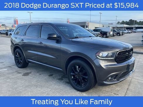 Used 2018 Dodge Durango SXT w/ Quick Order Package 2BB AWD/4WD image 1
