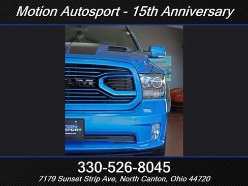 Used 2018 RAM 1500 Sport w/ Hydro Blue Sport Package AWD/4WD image 6
