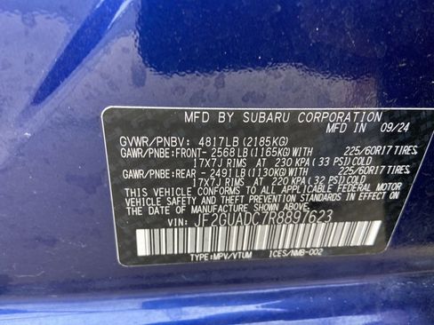 Used 2024 Subaru Crosstrek 2.0i Premium image 32