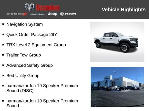 Used 2023 RAM 1500 TRX w/ TRX Level 2 Equipment Group AWD/4WD image 2
