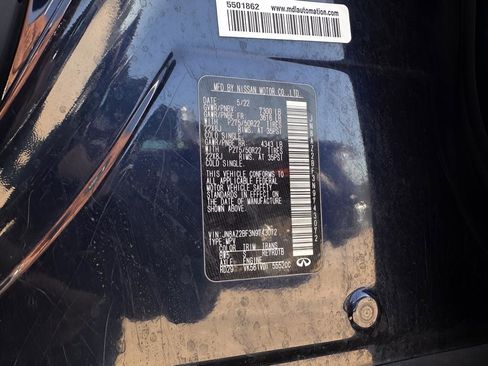 Used 2022 INFINITI QX80 Sensory w/ All-Season Package image 37