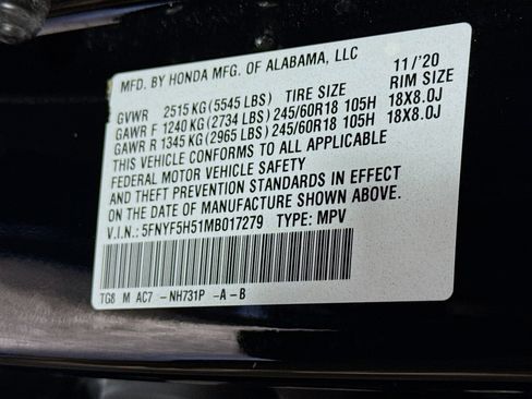 Used 2021 Honda Pilot EX-L image 40
