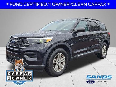 Certified 2022 Ford Explorer XLT AWD/4WD image 1