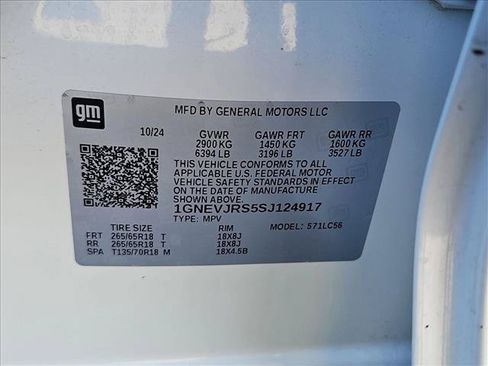 Used 2025 Chevrolet Traverse Z71 w/ Enhanced Driving Package AWD/4WD image 26