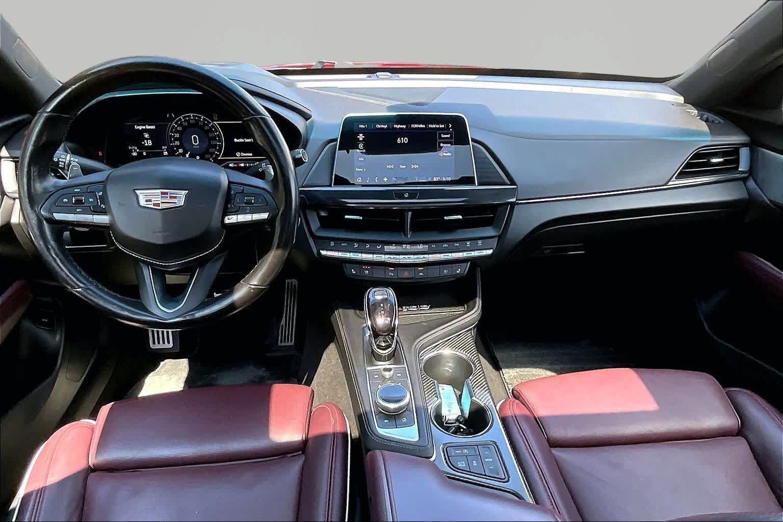 Used 2022 Cadillac CT4 V w/ Technology Package RWD image 31