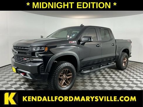 Used 2020 Chevrolet Silverado 1500 LT Trail Boss w/ Midnight Edition AWD/4WD image 1