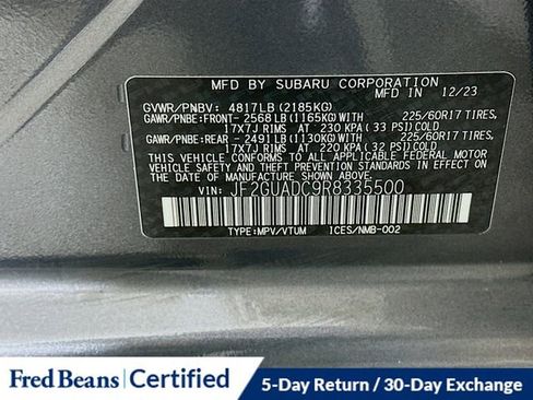 Used 2024 Subaru Crosstrek 2.0i Premium w/ Popular Package #3 image 32